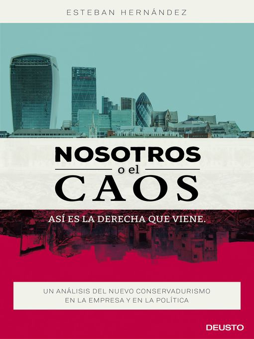 Title details for Nosotros o el caos by Esteban Hernández Jiménez - Available